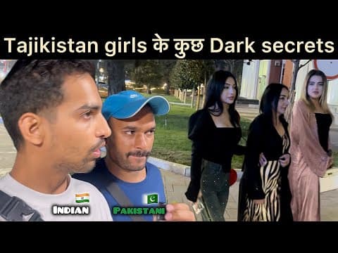 Tajikistan girls secrets | Tajikistan nightlife | Indian Pakistani talks | Dushanbe nightlife vlog