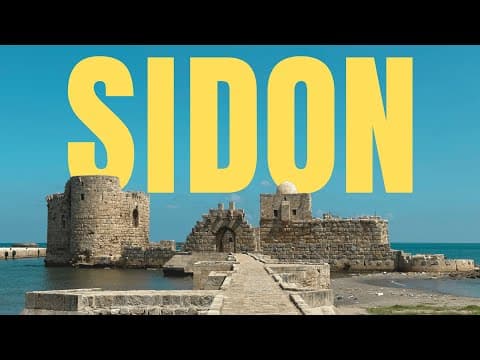 Exploring the Sidon Sea Castle - Once Home to Phoenician Kings