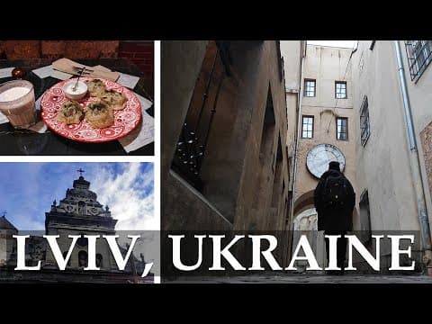 One Day in LVIV, UKRAINE! Is it worth visiting? Travel Vlog