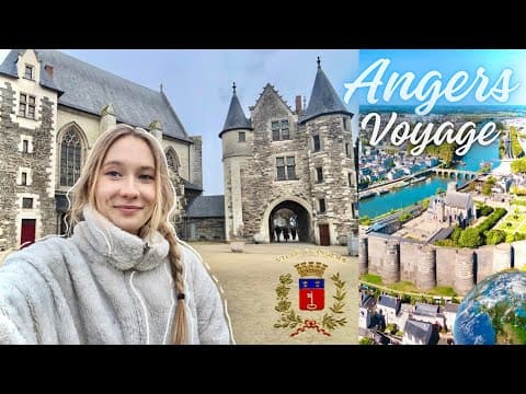 Angers France | Cozy & Comfortable Travel Vlog