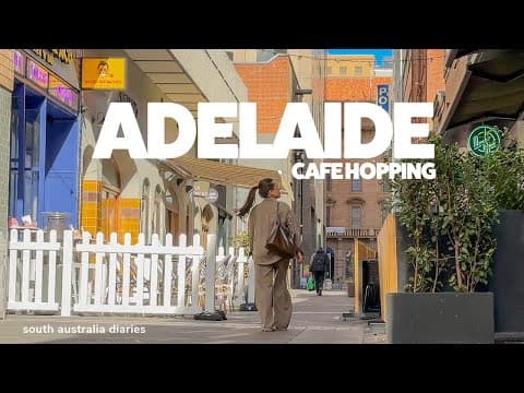 Life in Adelaide, Australia | Cafe hopping in the City on my lunch breaks ☕️  A Local Guide Ep 5