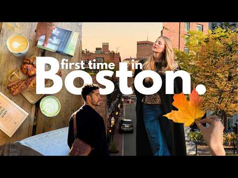 BOSTON VLOG 🤎🍂 Exploring Cafe's, Museums, Little Italy, Harvard University & MORE