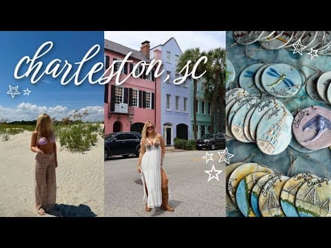 first time in charleston!! - GIRLS TRIP *exploring, good food & local shopping*