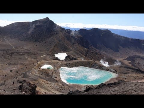 New Zealand travel vlog pt 3 (lake Taupo/ Tongariro national park)