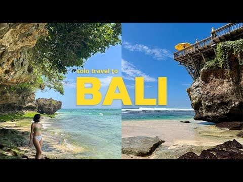BALI | Solo Travel to Seminyak, Uluwatu, Canggu, Itinerary & Expenses | Indonesia | Part 1