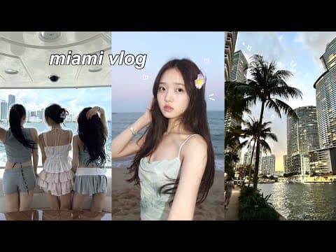 MIAMI VLOG🌴: ultimate brand trip, yacht day, nightlife, disney, jetskiing, versace dinner & more