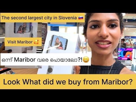Lets Explore the Second Largest city in Slovenia 🇸🇮😍|Maribor|Malayalam#slovenia #maribor #minivlog