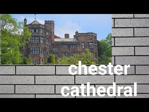 Chester Cathedral/ England/ UK/ A day at chester #travel #vlog #chester #cathedral