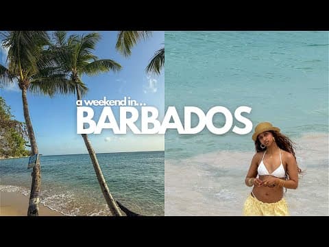 Barbados Travel Vlog 🇧🇧 | Girls Trip, Best Things to Do, What We Ate, & Wholesome weekend |