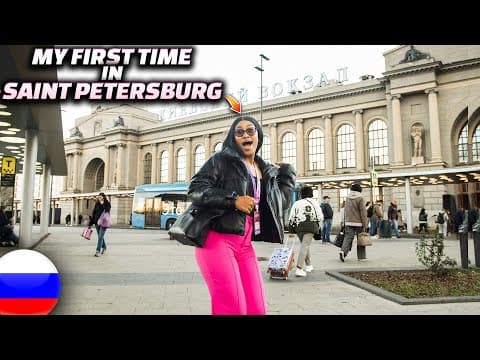 My first time Saint Petersburg, Russia 🇷🇺 Travel Vlog | Part 1
