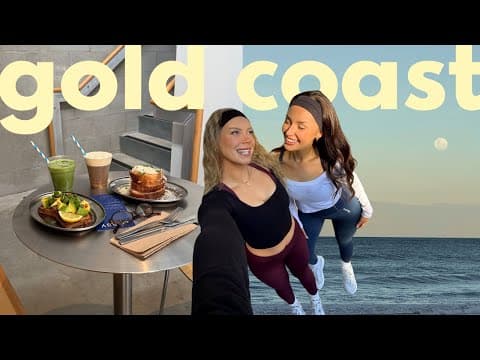 GOLD COAST VLOG 🌞🌊 where to eat, beaches, walking tracks & justin bieber's new album 2025!