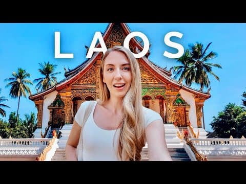 72 Hours in Laos 🇱🇦 Vientiane, Vang Vieng & Luang Prabang Adventure!
