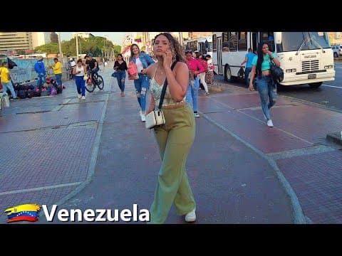 Walking Tour | Life in Caracas Venezuela EL Centro | 2024 🇻🇪 4K