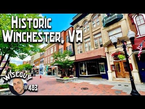 Strolling Down Loudoun Street in Winchester, Virginia
