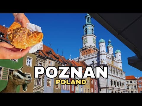 How to spend 2 Days in Poznan - Poland 🇵🇱 - Travel Vlog 2024 - Where to get St Martins Croissant