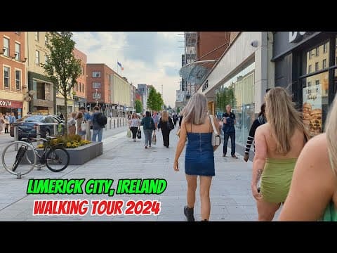 Exploring Limerick City | 8-Minute Walking Tour