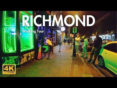 Richmond Virginia NIGHTLIFE in 2026 | DON"T GO HERE ALONE!!! 🇺🇸 4K