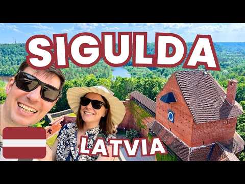 This is SIGULDA, Latvia - Discovering the leafy streets and historic castles