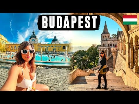 BUDAPEST TRAVEL VLOG | 4 Days in Budapest, Hungary 🇭🇺