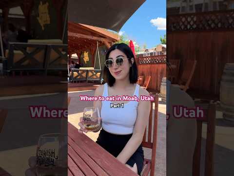 Where to eat 📍Moab, Utah #moab #moabutah #utah #foodtrip #foodtravel #travelvlog #foodvlogger