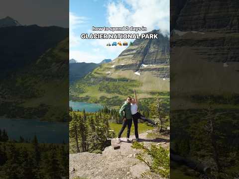 travel guide for 2 days in Glacier National Park #hikingadventures #glacier nationalpark ier