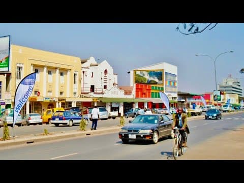 A Look At Downtown Livingstone, Zambia