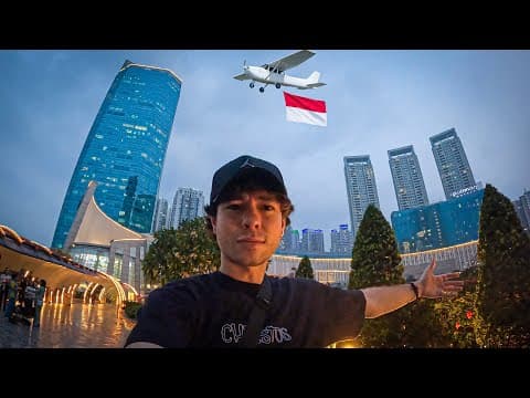 I Can't Believe Indonesia Has a City Like This 🇮🇩 (Jakarta Or New York?!)