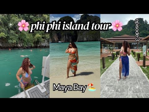 Phi Phi island tour | Maya bay beach | Luxurious Boat | Phuket Thailand | Anjuthecurlygirl