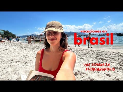 UNA SEMANA EN FLORIANÓPOLIS! #brasil #travelvlog #florianópolis #ilhadocampeche