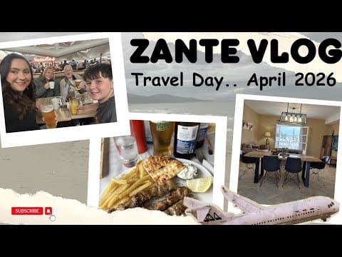 Travelling to Zante for Easter 🐣 | Alykanas/Alykes April 2026 