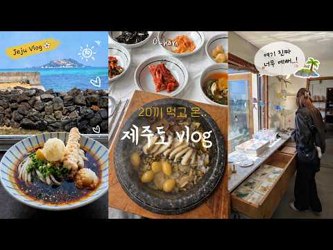 🍊20끼 먹고 온 제주도 인생 맛집 & 소품샵 투어 | 여름문구사, 중문별장, 성이시돌목장, 우도 i, 바다상점, 오달콤제주