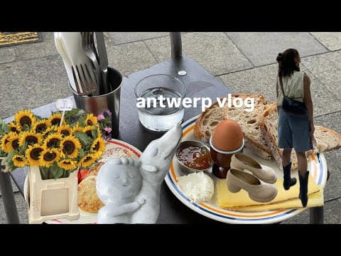 a weekend in antwerp: exploring, coffee & cute corners