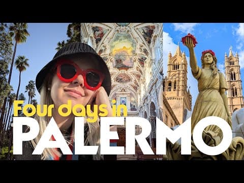 4 Days in Palermo travel vlog: Gardens, Palaces & Mediterranean Bliss 🌴🌊✨