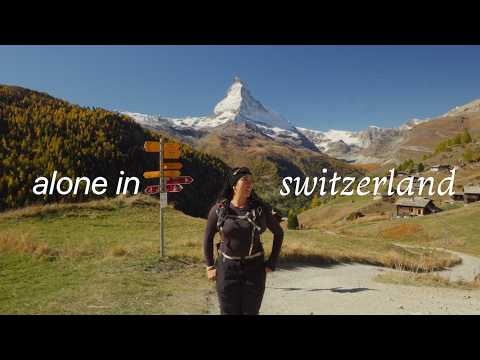 my solo trip to the swiss alps