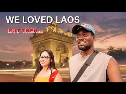 Our Perfect Laos Trip Ended in an EMERGENCY EXIT! What Happened In Vientiane 😳🇱🇦