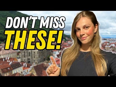Top 13 Things To Do in Brașov, Romania || Transylvania Travel Guide || 2025