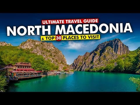 North Macedonia Travel Guide | Is it CHEAPEST Country in Europe?!