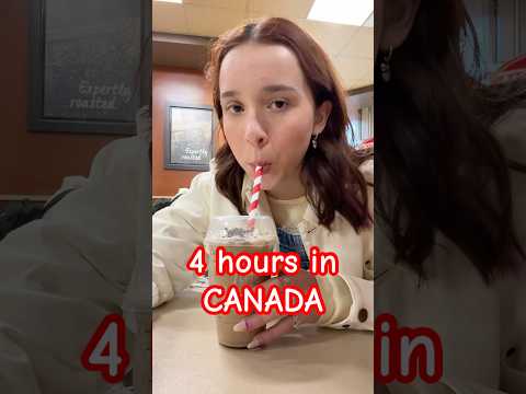 4 hours in Vancouver!! 🧚‍♀️💛🙌🏼💐 @TimHortons ​⁠@Sephora @RalphLauren