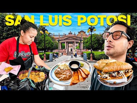 Comida que DEBES PROBAR en SAN LUIS POTOSÍ 😮🇲🇽 MEXICO ✅