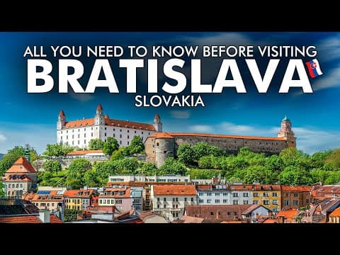 Bratislava Slovakia Travel Guide: BEST Things To Do in Bratislava Vlog