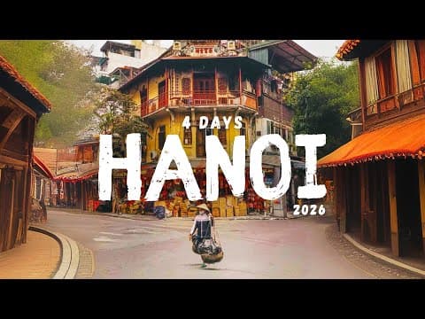 4 Days in Hanoi Vietnam 2026 - A Travel Guide for First-Time Visitors