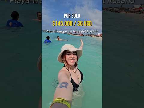 Tour Barú Playa Tranquila e Islas del Rosario 🇨🇴 #baru #cartagena #colombia #viajes #islasdelrosario