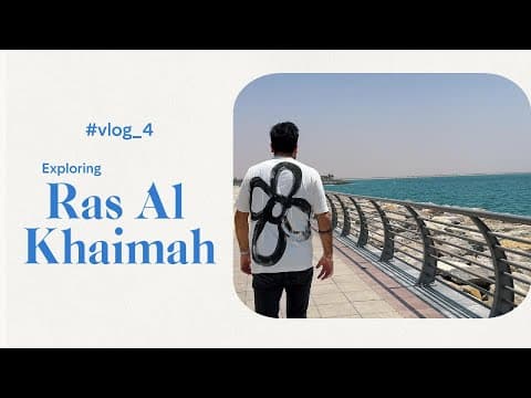Exploring Ras Al Khaimah 🇦🇪 | Al Marjan Island + Siniya Island Adventure Dubairealestate|Kavanihomes