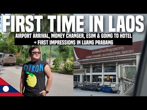 FIRST DAY in LAOS + First Impressions in LUANG PRABANG 🇱🇦 | Ivan de Guzman
