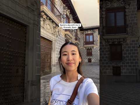 Spend a day with me in Granada, Spain #travelvlog
