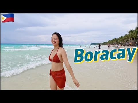 Chinese Girl’s First Night Out in Boracay 🇵🇭 | Culture Shock!