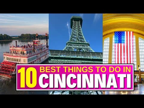 Top 10 BEST Things To Do In Cincinnati, Ohio!