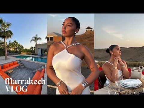 Birthday Trip to Marrakech | MYA MILLS VLOG