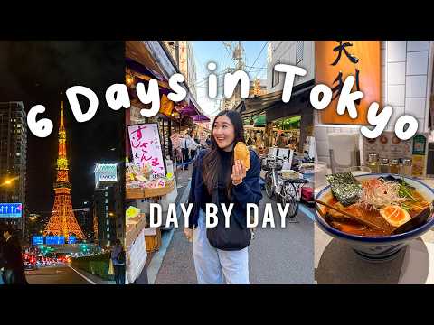Japan Travel Vlog: What to Eat & Do in Tokyo (Food, Shopping & Must-Sees) 🇯🇵🍡