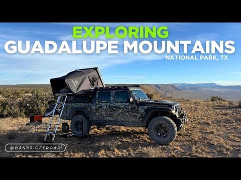 Exploring Guadalupe Mountains National Park, Texas